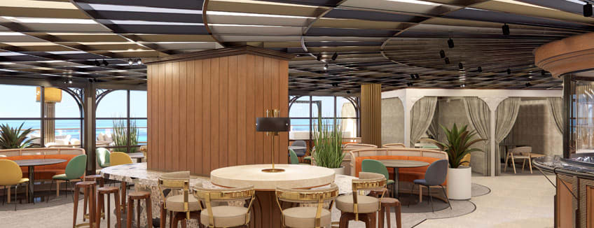 Indulge Food Hall Cruise Ship Restaurant